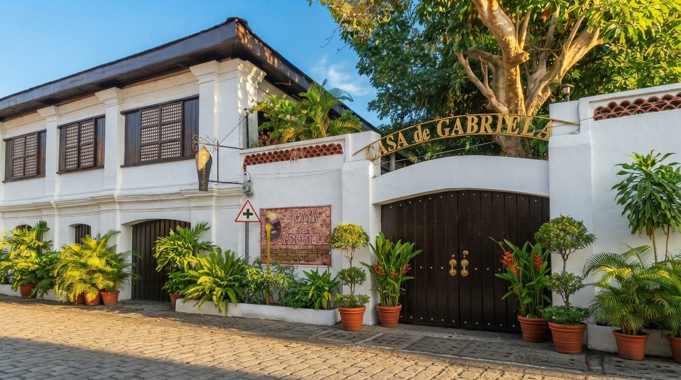 Casa de Gabriela Bed and Breakfast Arched Entrance Gate