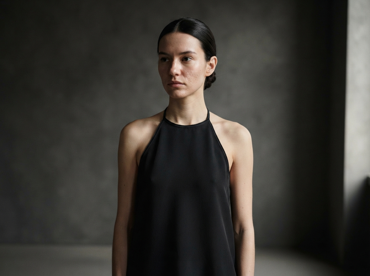 Look 02 — Halter Noir