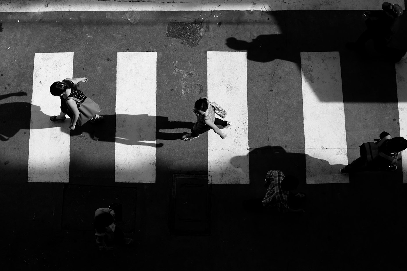 Crosswalk, Overhead — Makati City