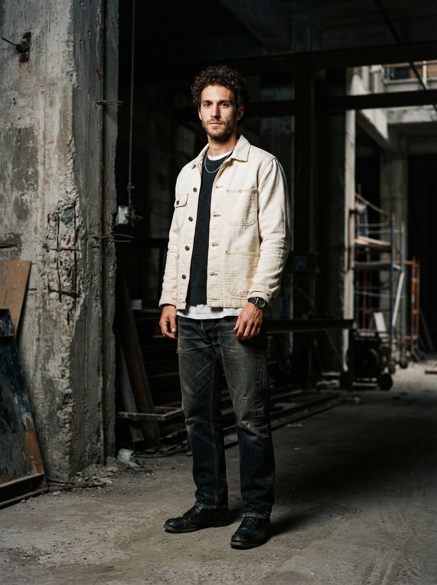 Type-IV Raw Bone Chore Jacket